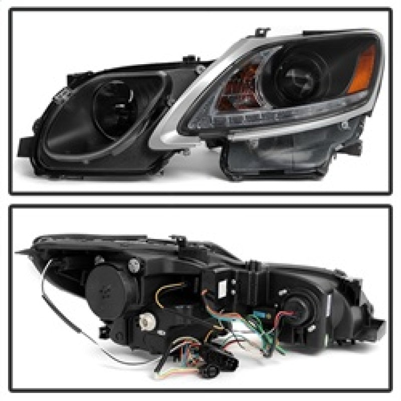 Spyder 5082800 fits Lexus 06-11 GS 300 / 350 / 450 Headlights - HID Model Only