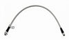Wilwood flexline 24IN. OAL M10X1 to -3 W/BRACKET R/H