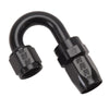 Russell 613515 Performance -8 AN Black 180 Degree Full Flow Swivel Hose End
