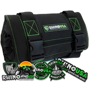 Rhino USA RNO-TOOL-ROLL Heavy Duty Off-Road Tool Bag/Roll Black
