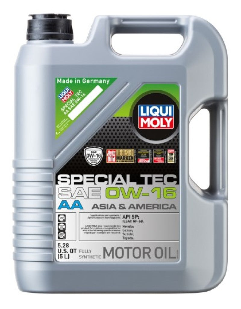 LIQUI MOLY 20328-1 5L Special Tec AA Motor Oil SAE 0W16 - Single