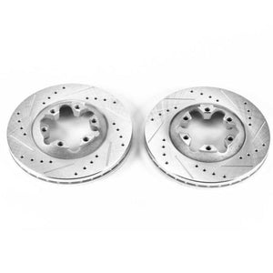 PowerStop fits Chevrolet 04-08 Colorado Front Evolution Drilled & Slotted Rotors