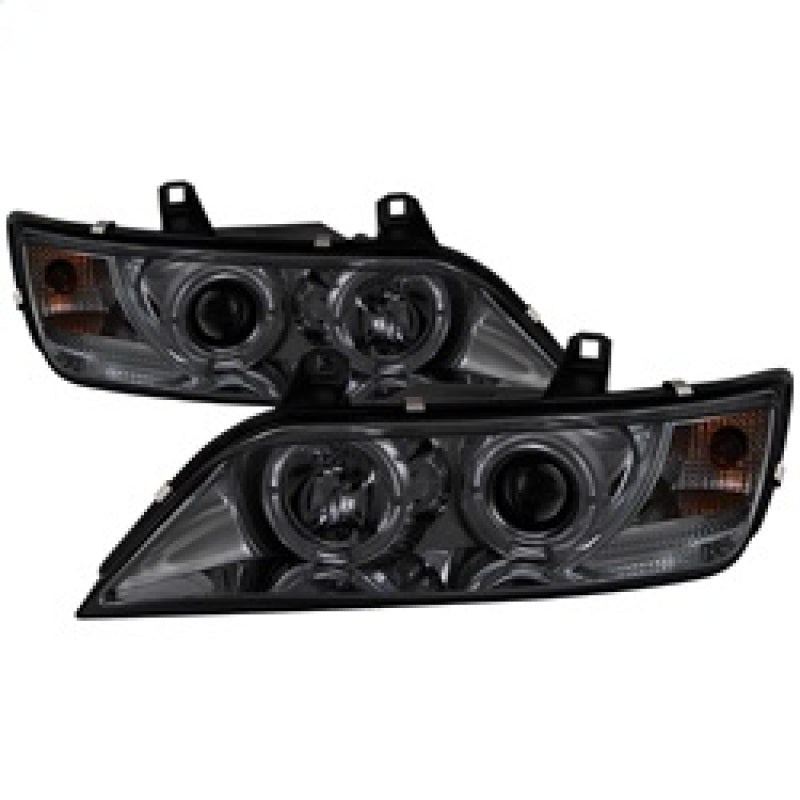 Spyder 5009104 fits BMW 96-02 Z3 Projector Headlights LED Halo Smoke High H1 Lo