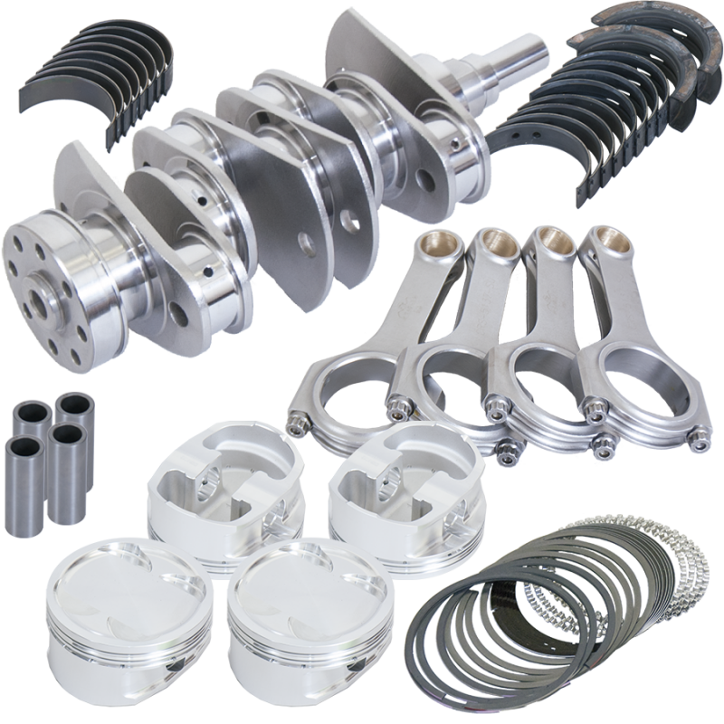 Eagle 890239975 fits Subaru Ej25 3.268in Billet Crank 5.137in H-Beam -17.1cc 99.75mm Pistons Rotating Assembly
