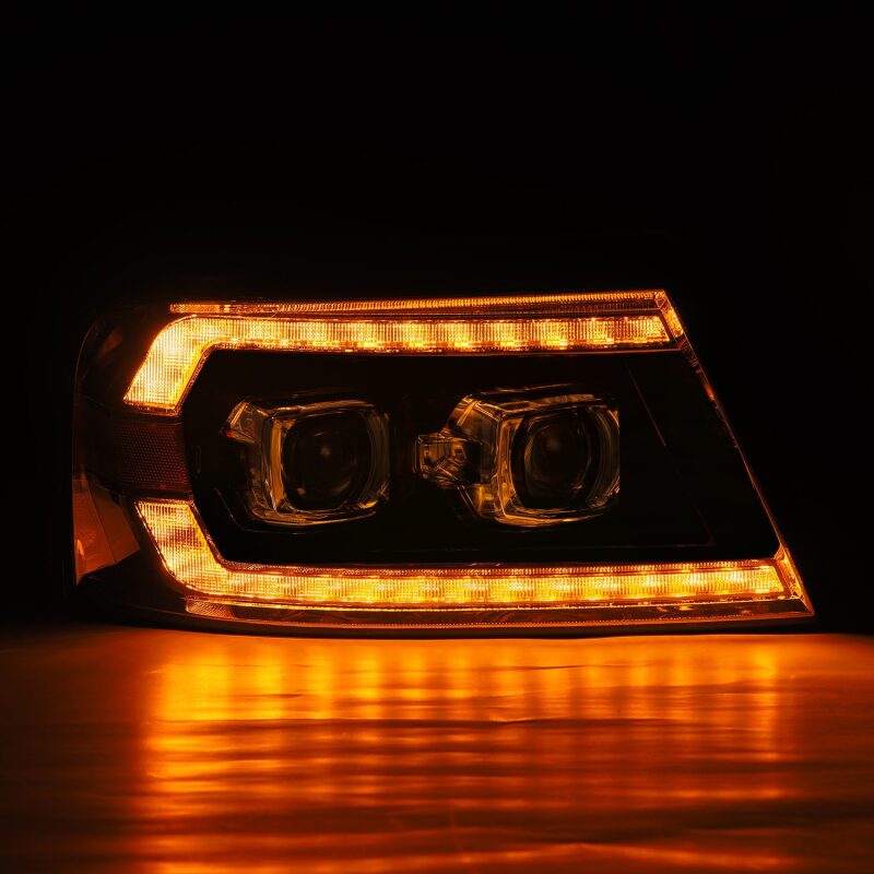 AlphaRex 880134 04-08 fits Ford F150 PRO-Series Projector Headlights Alpha-Bl