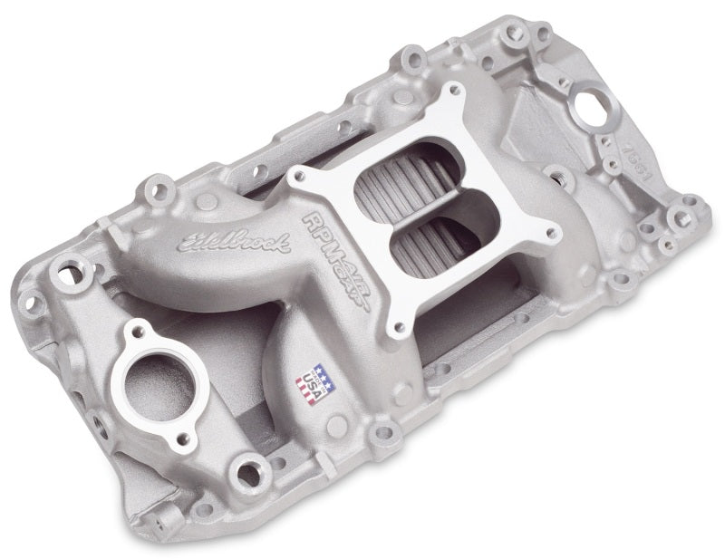 Edelbrock 7561 B/B fits Chevy O-Port RPM Air-Gap Manifold