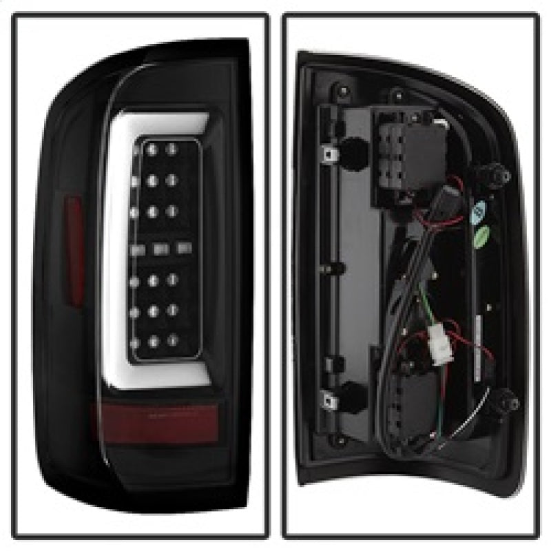 Spyder 5084576 fits Chevy 15-20 Colorado 2017 Light Bar LED Tail Lights - Black