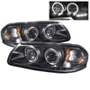 Spyder 5009401 fits Chevy 00-05 Impala Projector Headlights LED Halo LED Black
