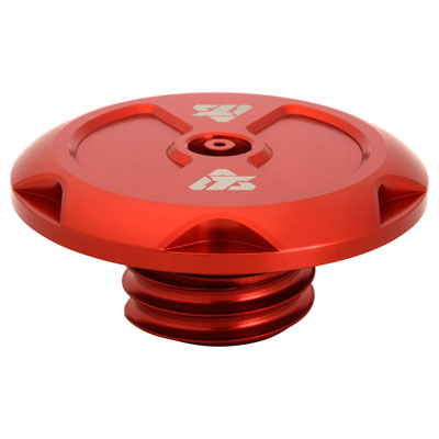 Tusk 1030020069 Billet Aluminum Gas Cap  Red
