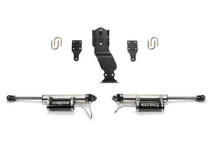 Fabtech FTS22314 19-20 fits Ford F450/F550 4WD Dual Steering Stabilizer System w/DL 2.25 Resi Shocks
