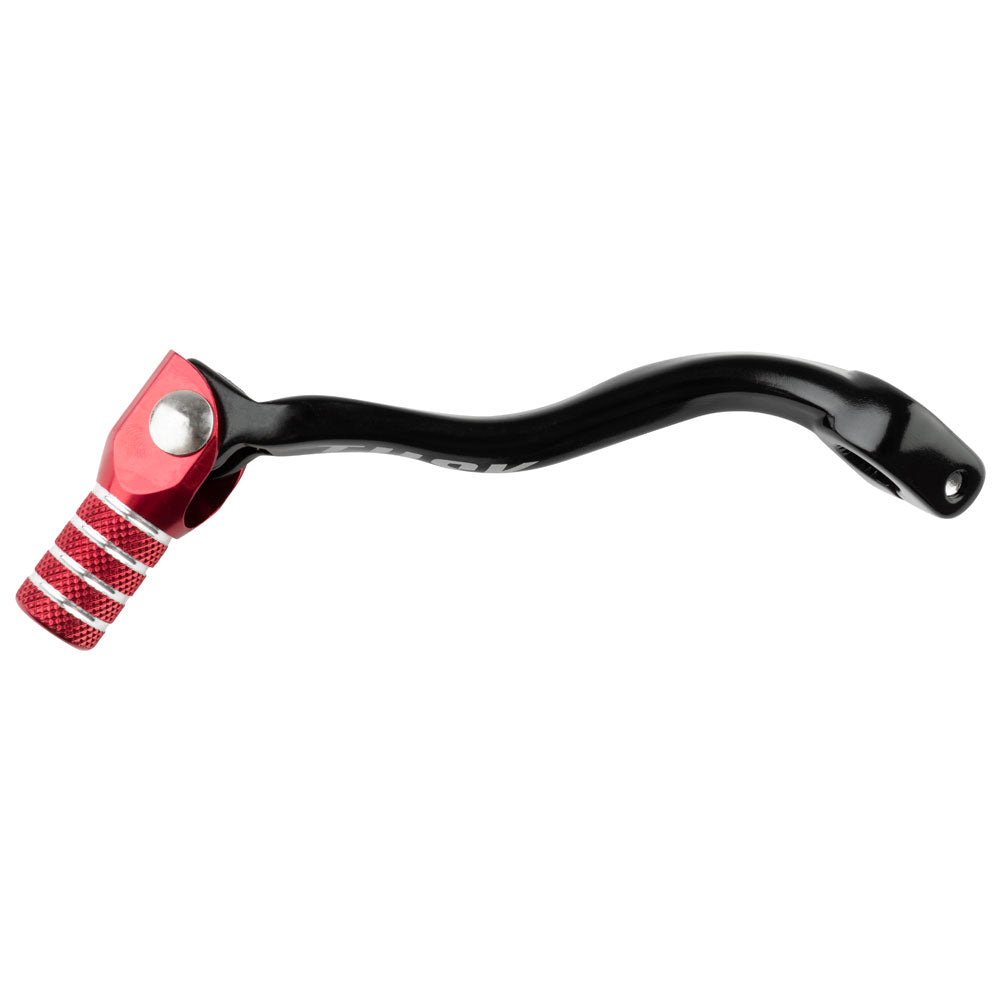 Tusk 1030850082 Folding Shift Lever  Black/Red Tip