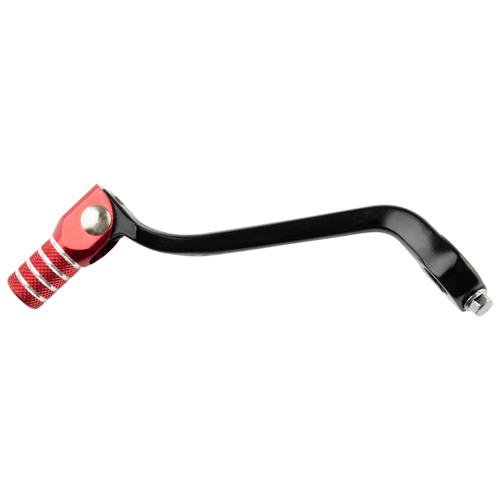 Tusk 1030850083 Folding Shift Lever  Black/Red Tip