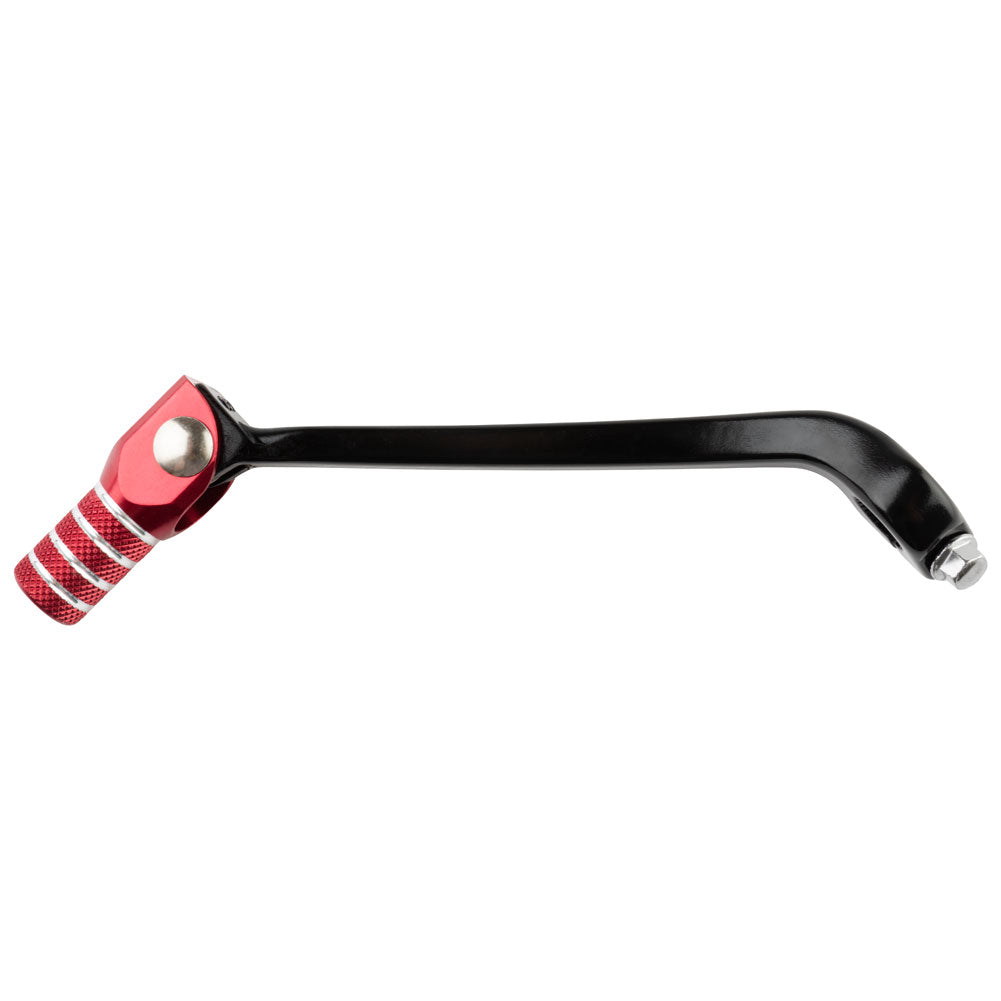 Tusk 1030850087 Folding Shift Lever  Black/Red Tip
