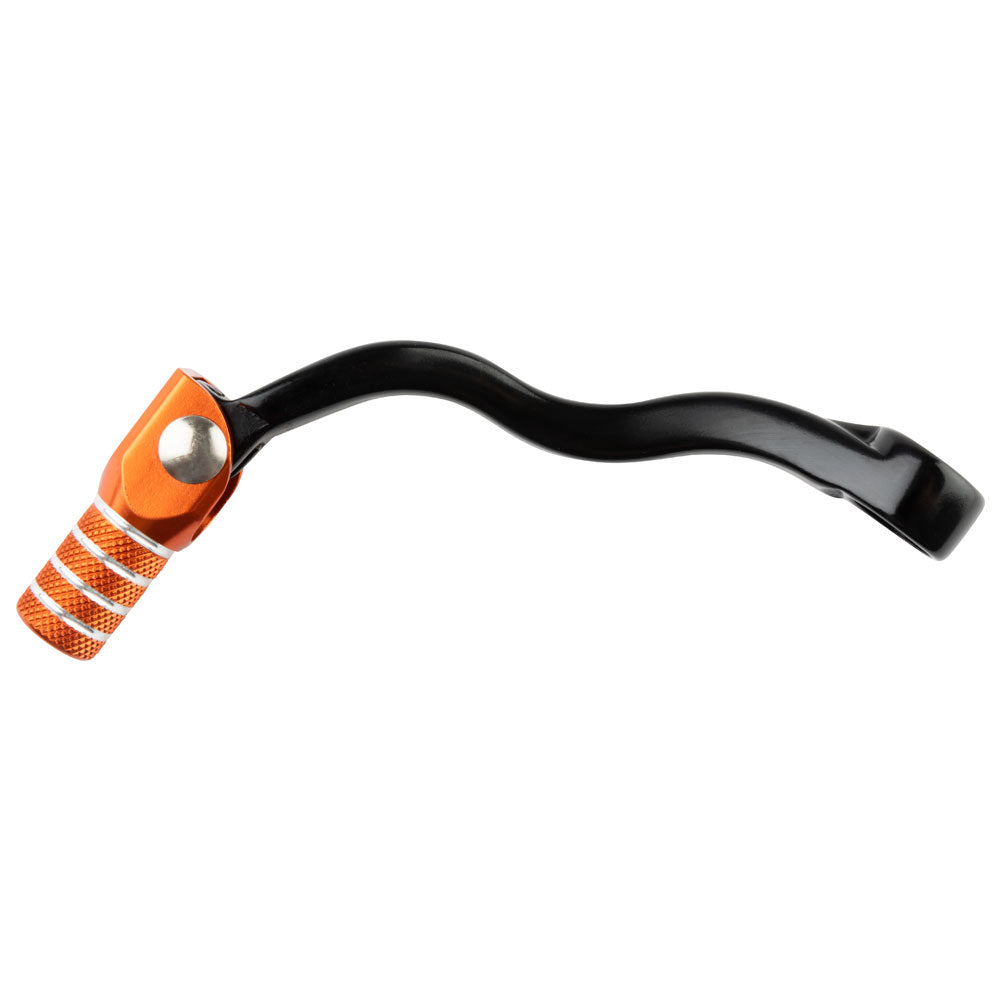 Tusk 1030850090 Folding Shift Lever Black/Orange Tip