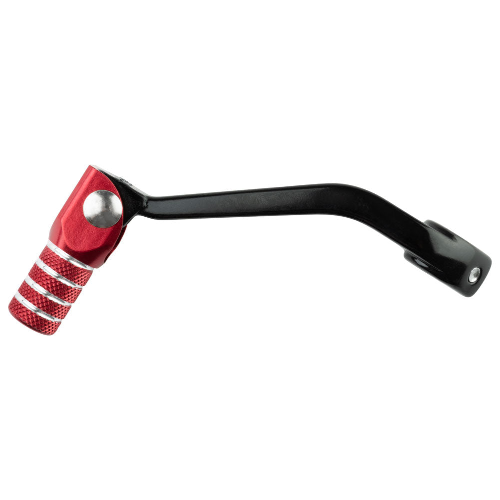 Tusk 1030850097 Folding Shift Lever  Black/Red Tip