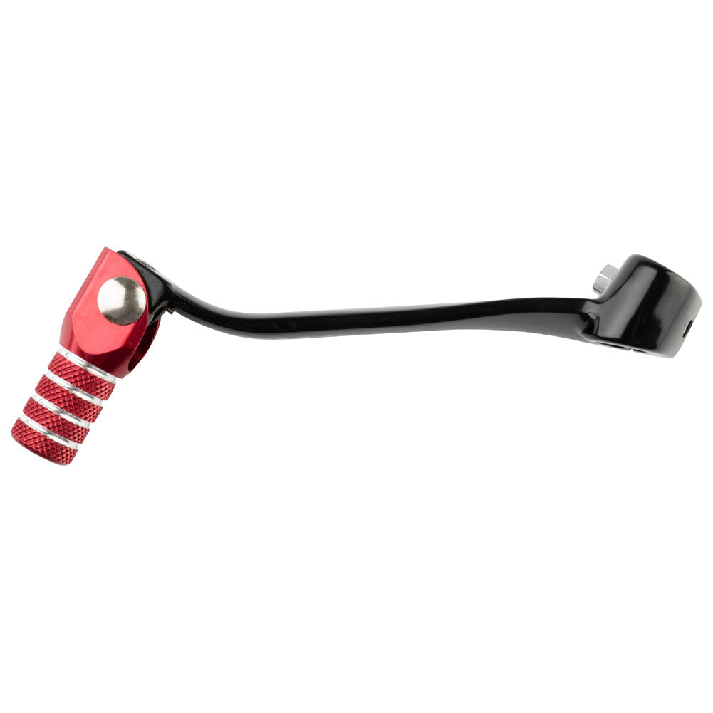 Tusk 1030850098 Folding Shift Lever  Black/Red Tip