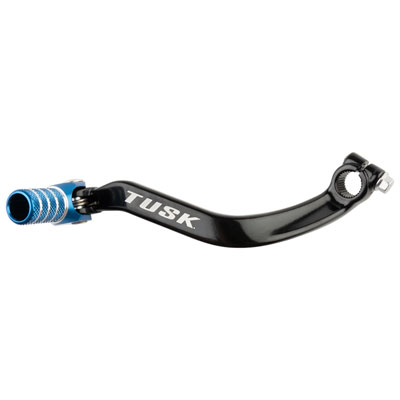Tusk 1030850103 Folding Shift Lever  Black/Blue Tip