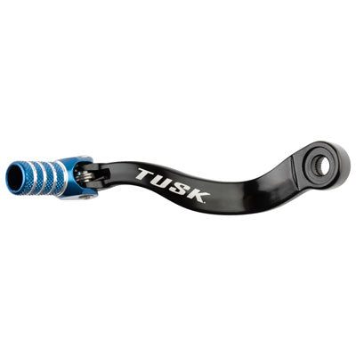 Tusk 1030850147 Folding Shift Lever Stock Black/Blue Tip