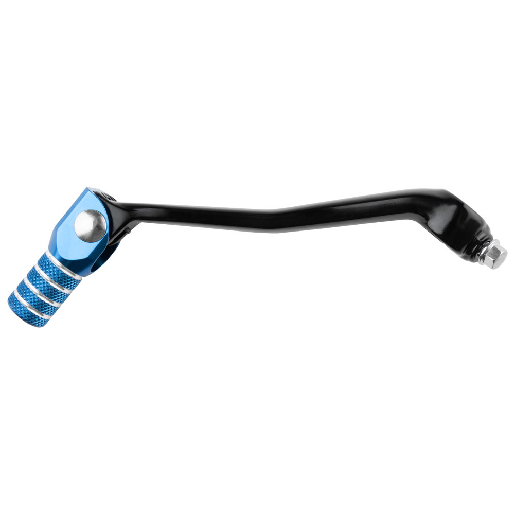 Tusk 1030850155 Folding Shift Lever  Black/Blue Tip