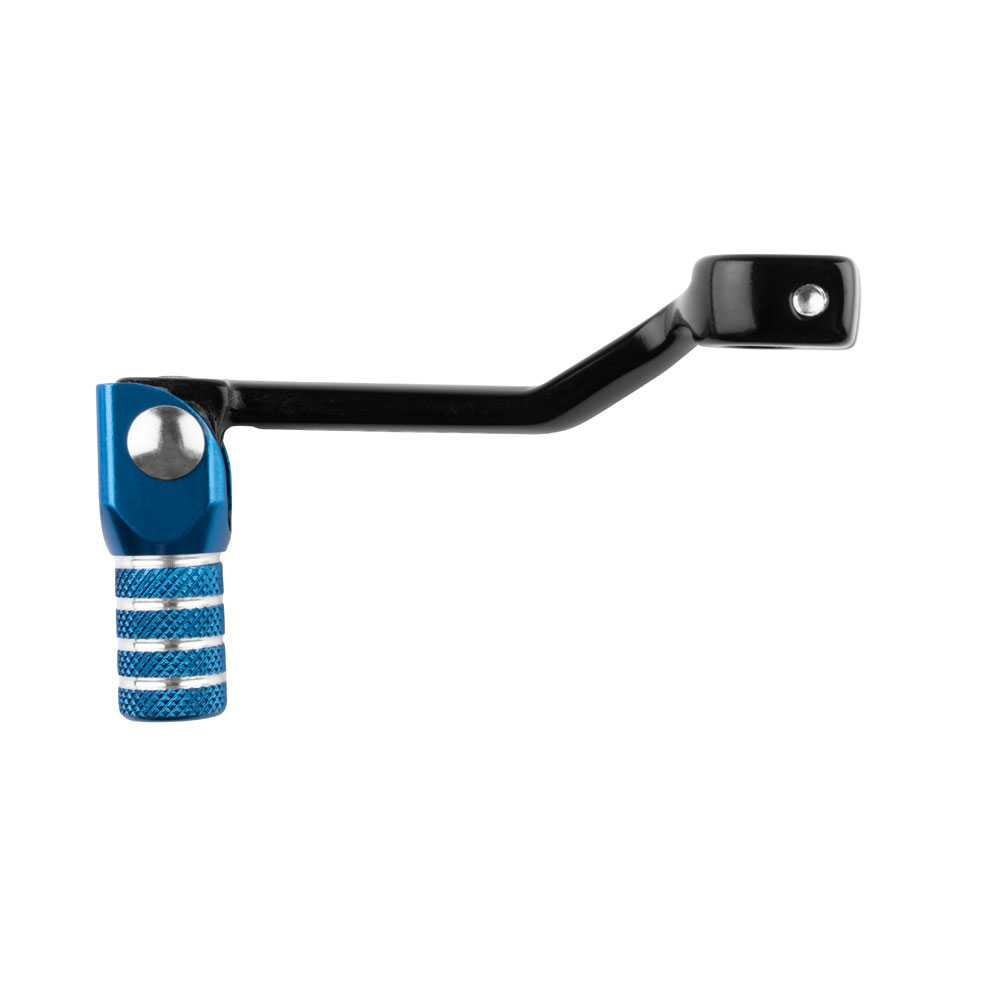 Tusk 1030850165 Folding Shift Lever  Black/Blue Tip