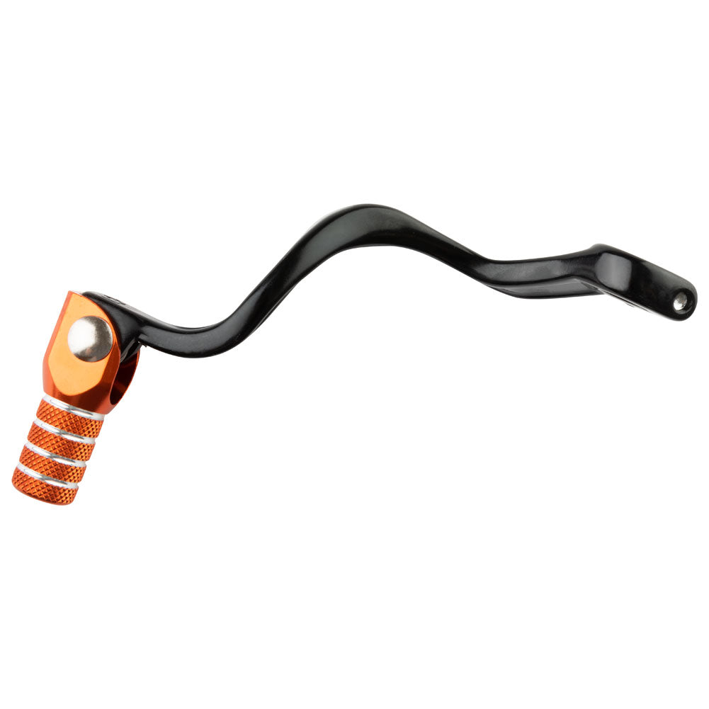 Tusk 1030850166 Folding Shift Lever Black/Orange Tip