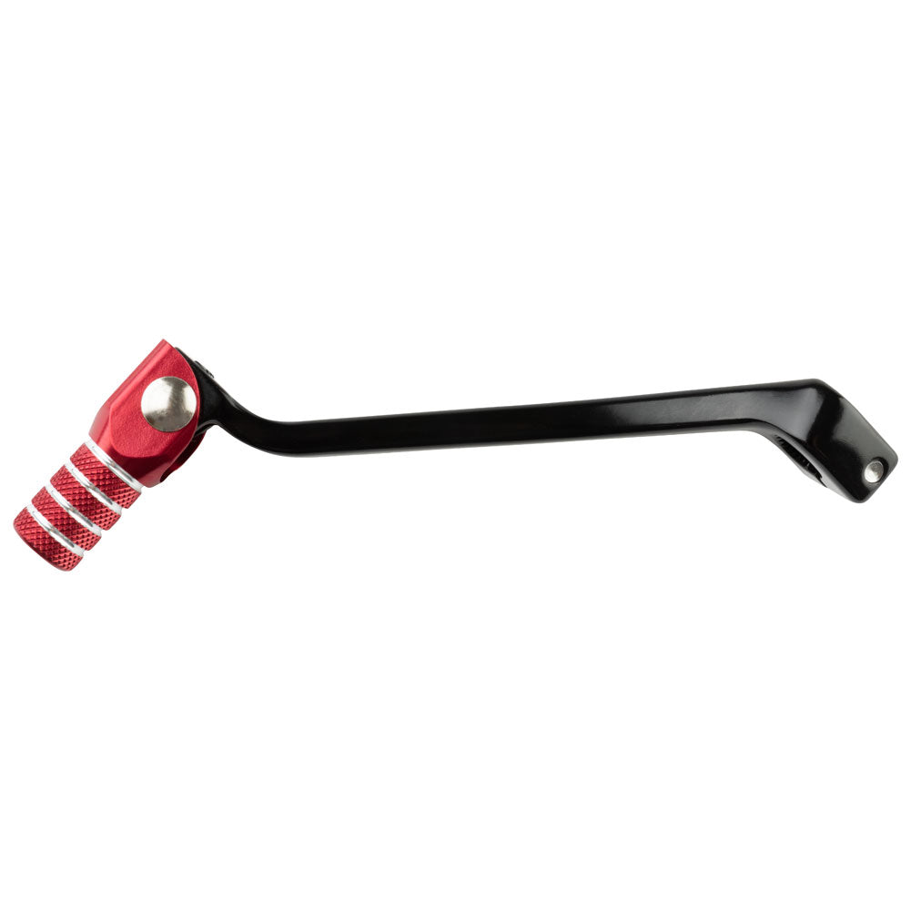 Tusk 1030850185 Folding Shift Lever  Black/Red Tip