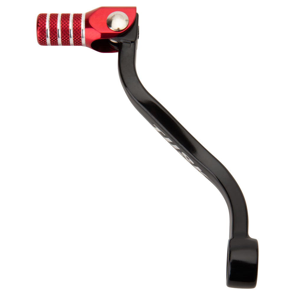 Tusk 1030850194 Folding Shift Lever  Black/Red Tip