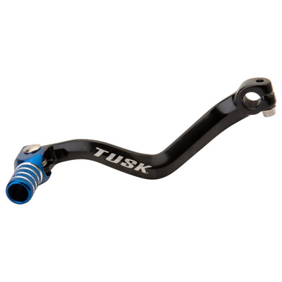 Tusk 1030850196 Folding Shift Lever  Black/Blue Tip