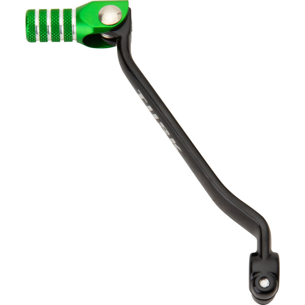 Tusk 1030850199 Folding Shift Lever Black/Green Tip