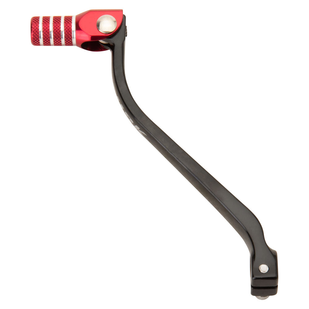 Tusk 1030850204 Folding Shift Lever  Black/Red Tip