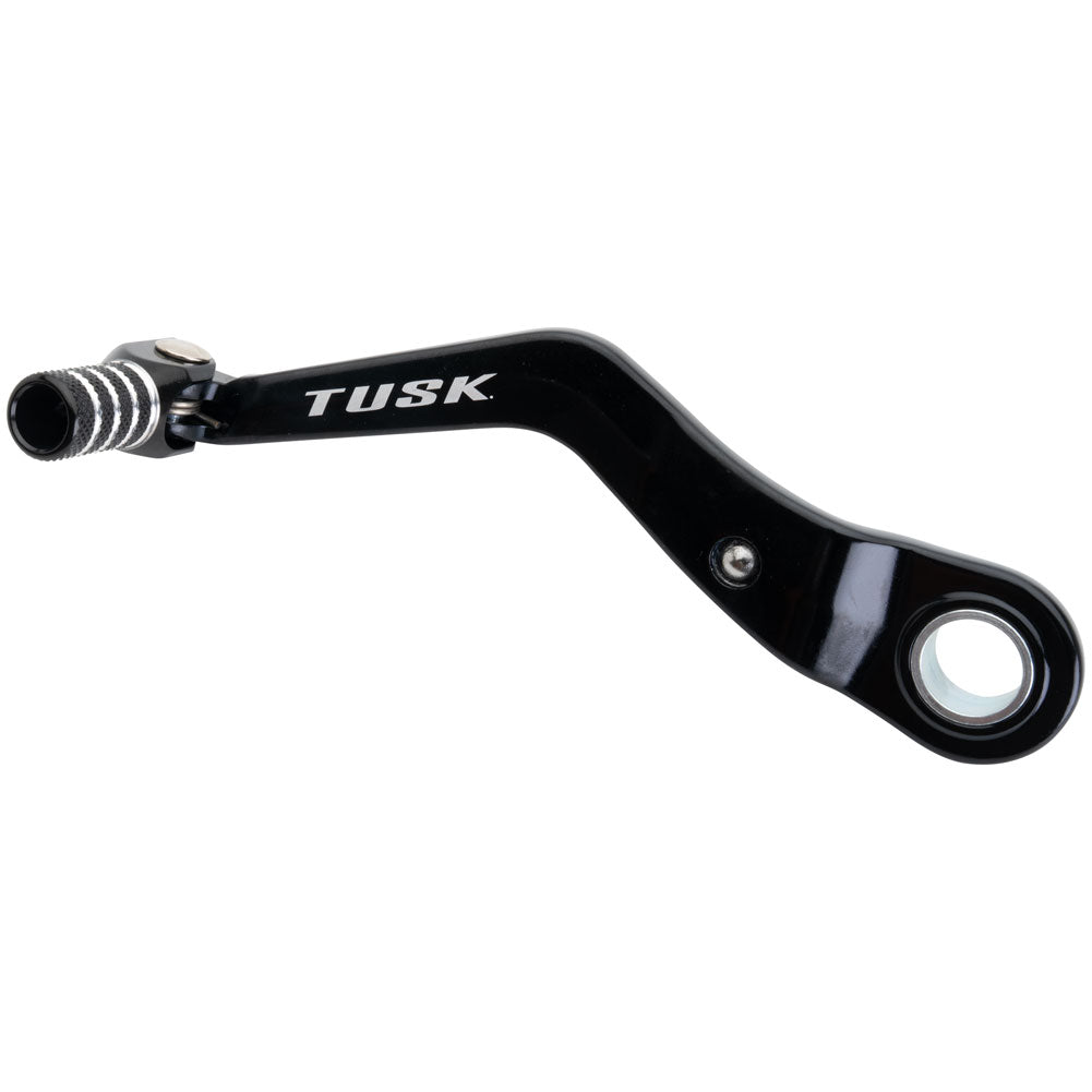 Tusk 1030850217 Folding Shift Lever  Black/Black Tip