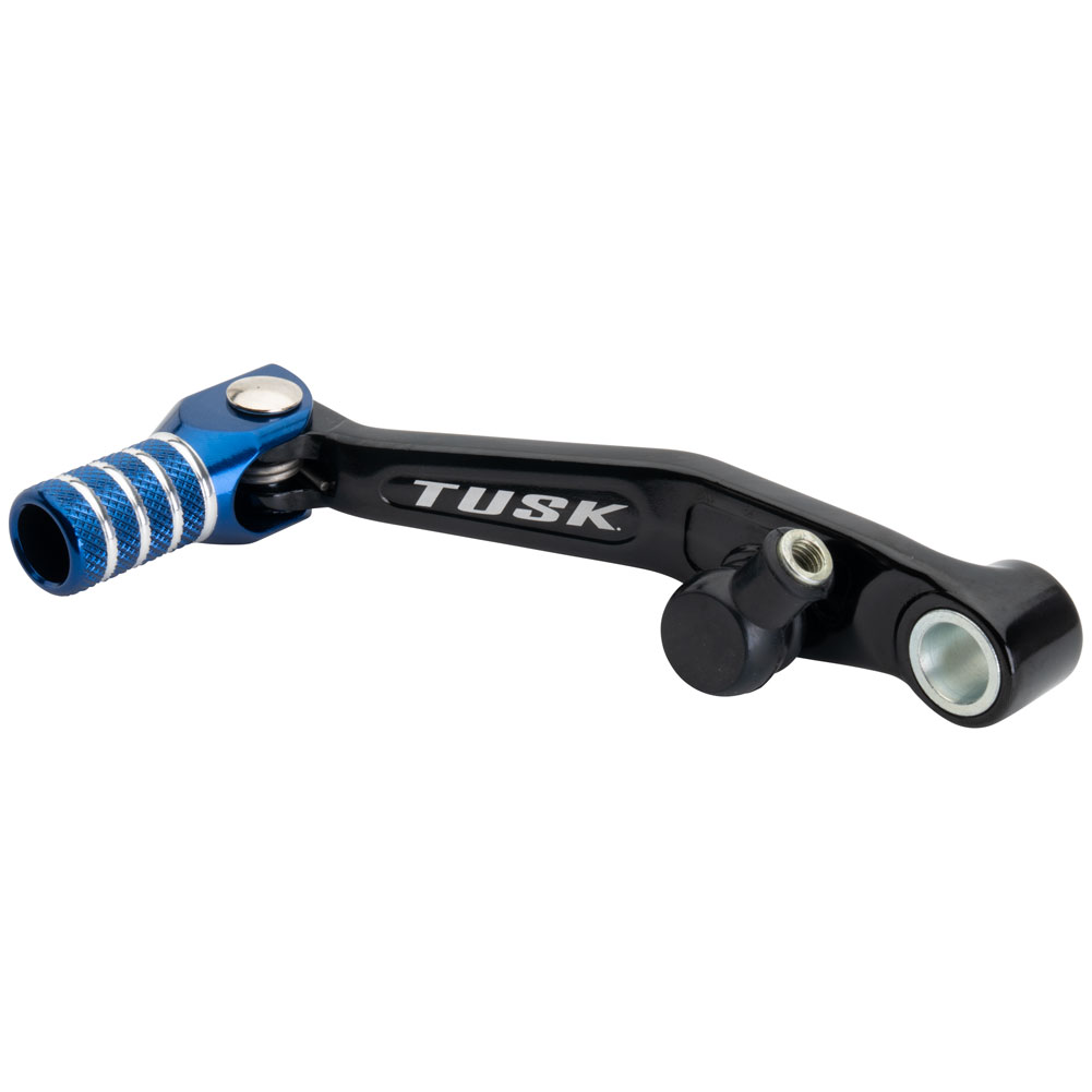 Tusk 1030850219 Folding Shift Lever  Black/Blue Tip