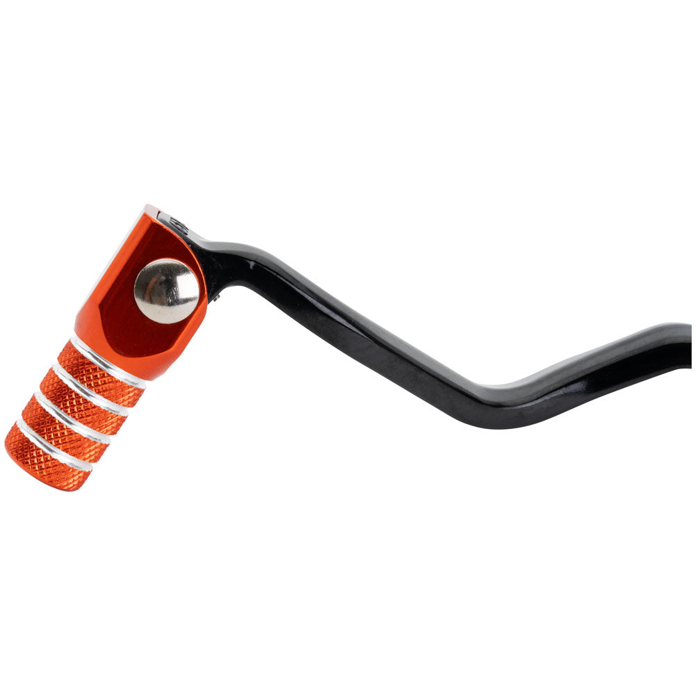 Tusk 1030850221 Folding Shift Lever  Black/Orange Tip
