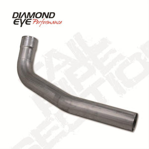 Diamond Eye Performance 121027 Diamond Eye Tail Pipe 4in 2ND SEC TURBO/CB SGL AL fits FORD 6.0L F250/350 03-07 CORS SS PART 161003