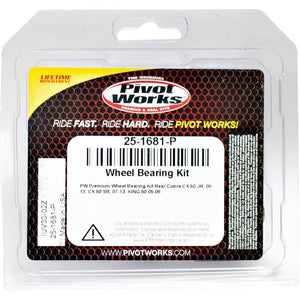 Pivot World 25-1681-P Cobra Wheel Bearing Kit Premium Bearings