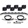 Borne Off-Road BNLT-BR-21M-B6U 2021+ fits Ford Bronco Direct Fit Light Pods - Mod Bumper - 6x Pods - Bumper - Up