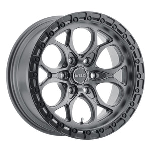 Weld  W10709089575 Off-Road W107 20X9 Ledge 6X135 ET20 BS5.75 Satin Gun / Black
