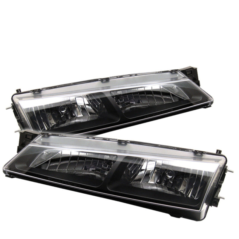 Spyder 5012616 fits Nissan 97-98 240SX Crystal Headlights Black HD-YD-N294-BK
