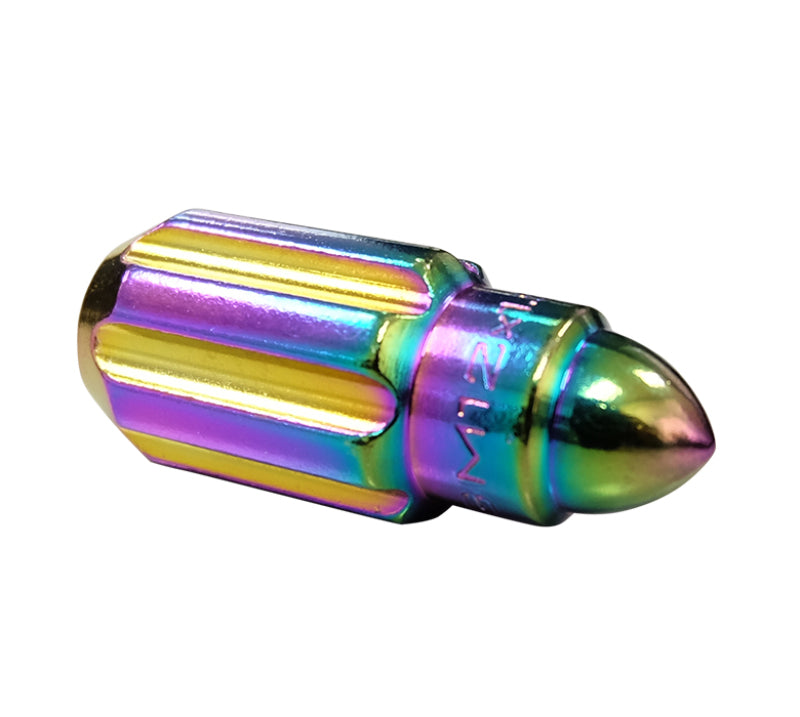 NRG LN-LS500MC-21 LN-LS500MC-21 500 Series M12 X 1.5 Bullet Shape Steel Lug Nut