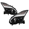 Spyder 5085696 fits Nissan 09-14 GTR R35 - Projector Headlights - DRL LED - Bla