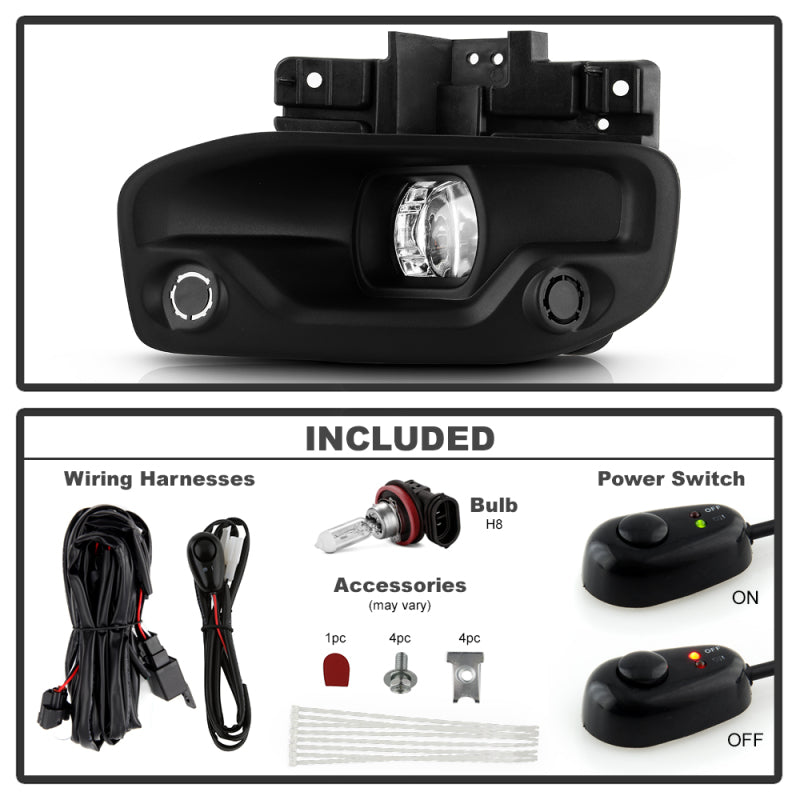 SPYDER 9051043 fits Dodge Ram 2500/3500 Halogen OEM Style Fog Lights Switch