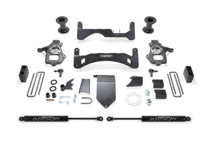 Fabtech K1083M 14-18 fits GM C/K1500 P/U w/oE Forg Stl UCA 6in Basic Sys G2 w/Stealth