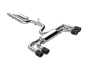 MBRP S46133CF fits Volkswagen Golf R MK8 T304 Stainless Steel 3in Cat-Back Tip
