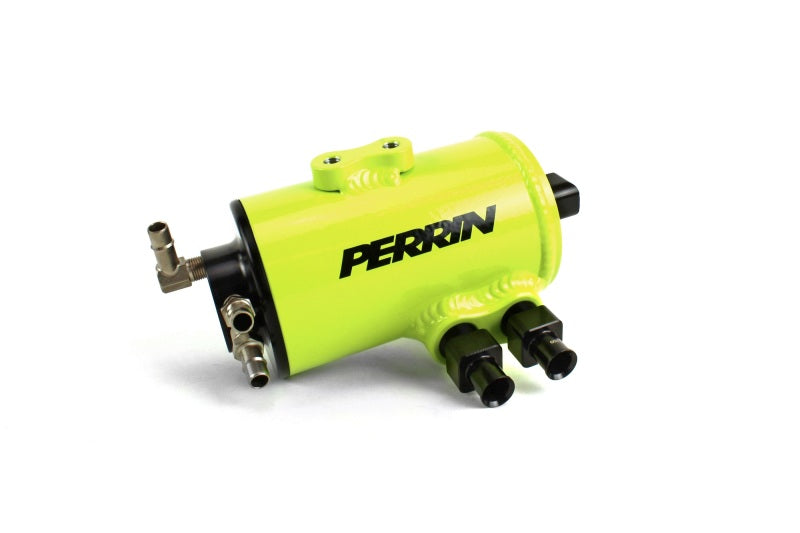 Perrin PSP-ENG-612NY 22-23 fits Toyota GR86 / 13-16 fits Scion FR-S / 13-23 fits Subaru BRZ Air Oil Separator - Neon Yellow