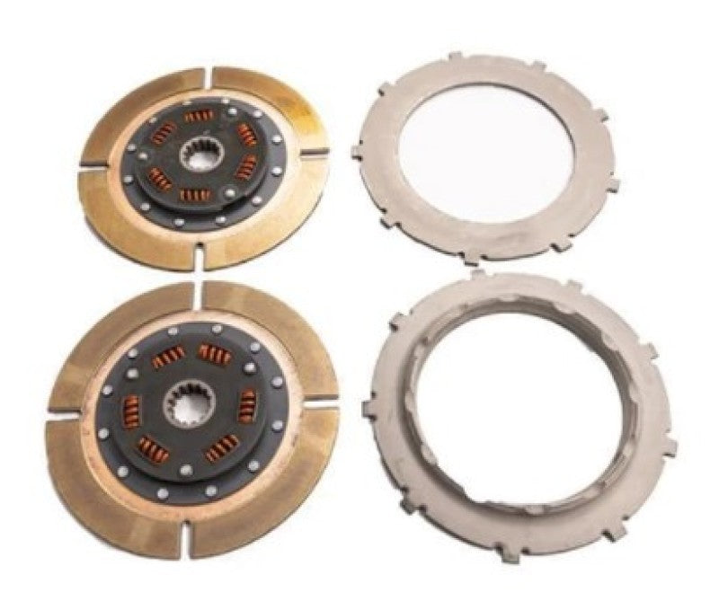 OS Giken SB041-BJ60A Overhaul Kit A fits Subaru STi EJ25 (Incl. Clutch Discs/Center Plate/PP - NO Repl. Cover)