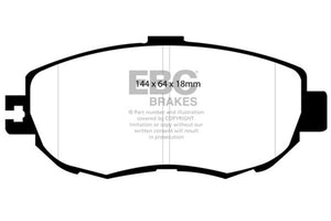 EBC UD612 93-94 fits Lexus LS400 4.0 Ultimax2 Front Brake Pads
