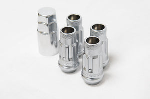Wheel Mate 32901SS 12x1.25 48mm Muteki SR48 Silver Open End Locking Lug Nut - Se