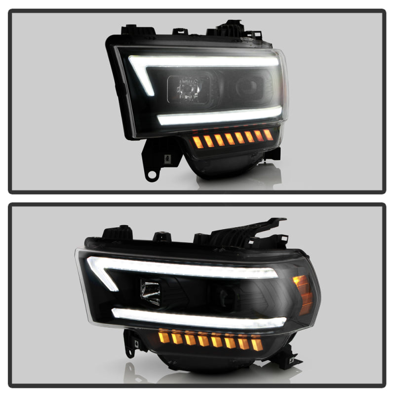 Spyder 5088611 fits Dodge 19-22 Ram 2500 (Halogen Only) Projector Headlights -