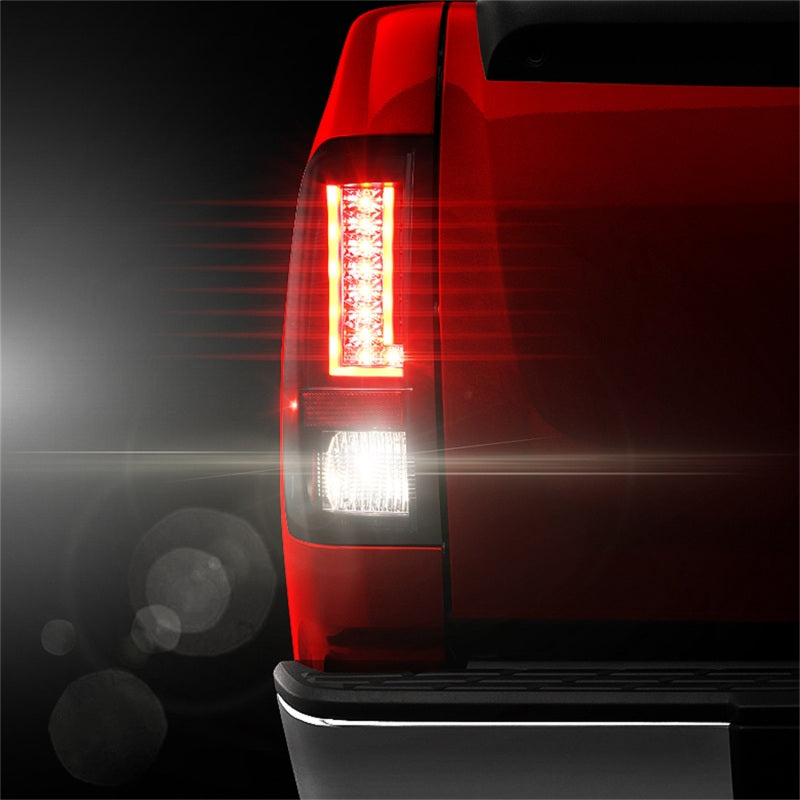 Spyder 5081766 fits Chevy 07-13 Silverado Version 2 LED Tail Lights - Black ALT