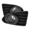 Spyder 5077868 fits Scion 12-20 IQ 2013 OEM Fog Light w/Switch- Clear FL-SIQ12-